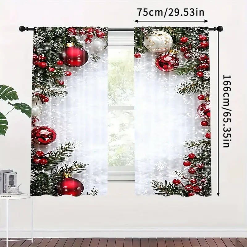 Florisia - Christmas Style Curtains