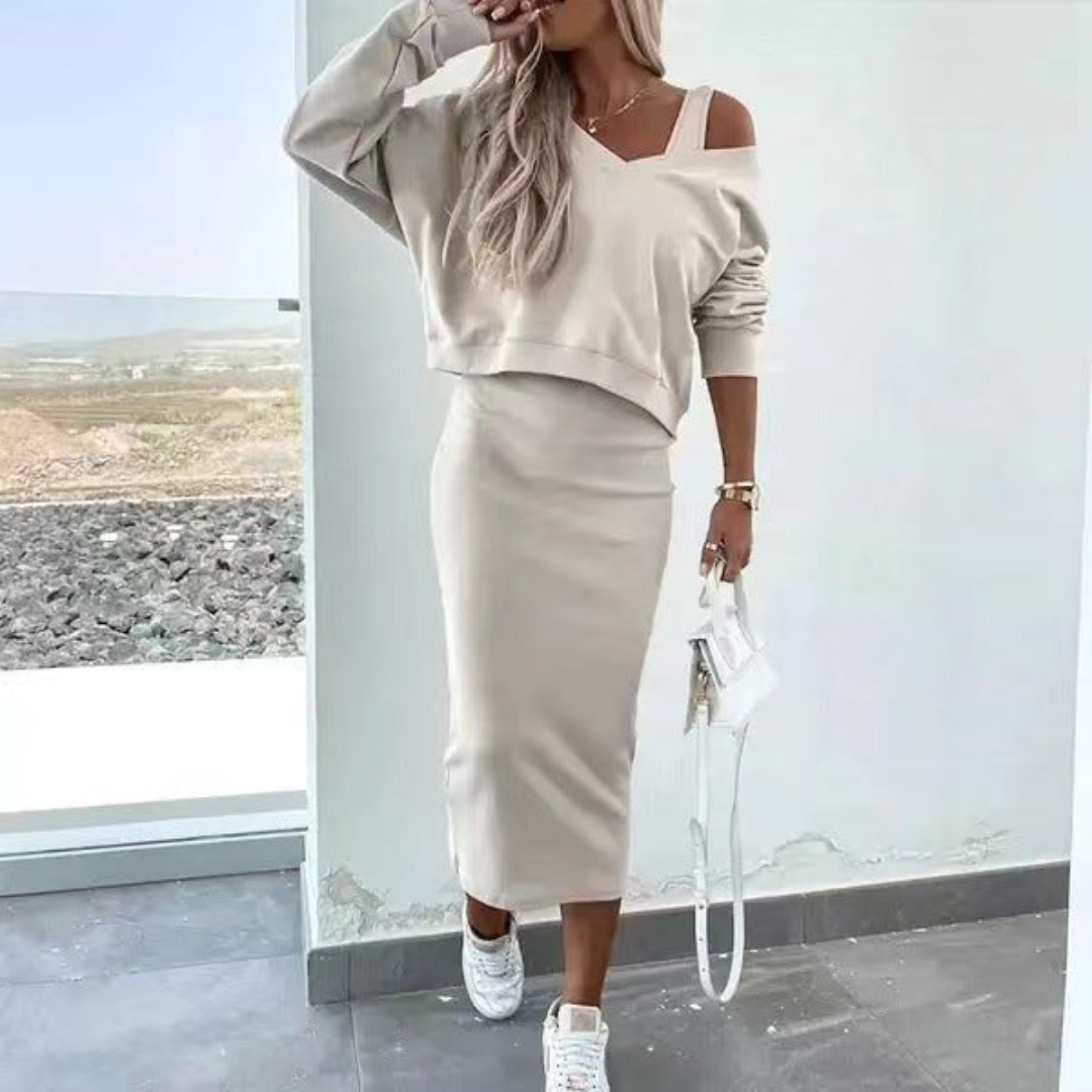 Aubree - Elegant Two Piece Set