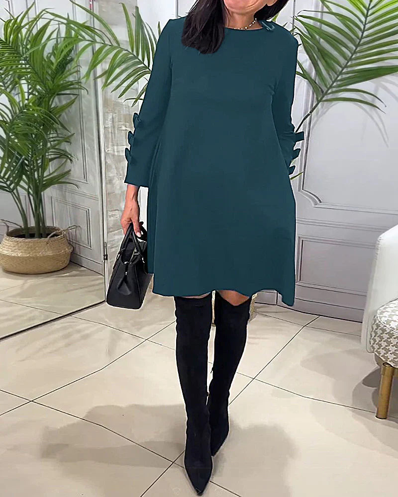 Robe - Casual long-sleeved dress