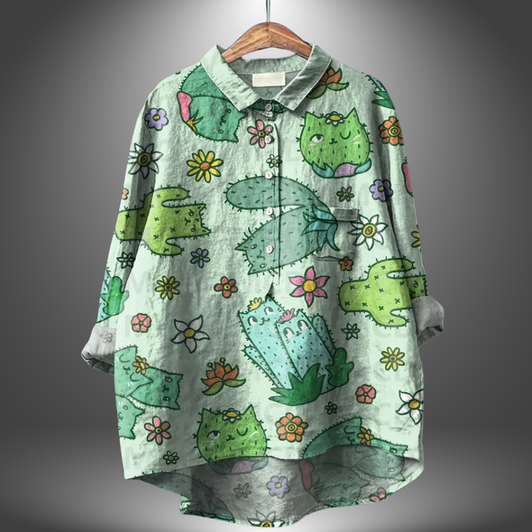 Mira - Floral Button Shirt
