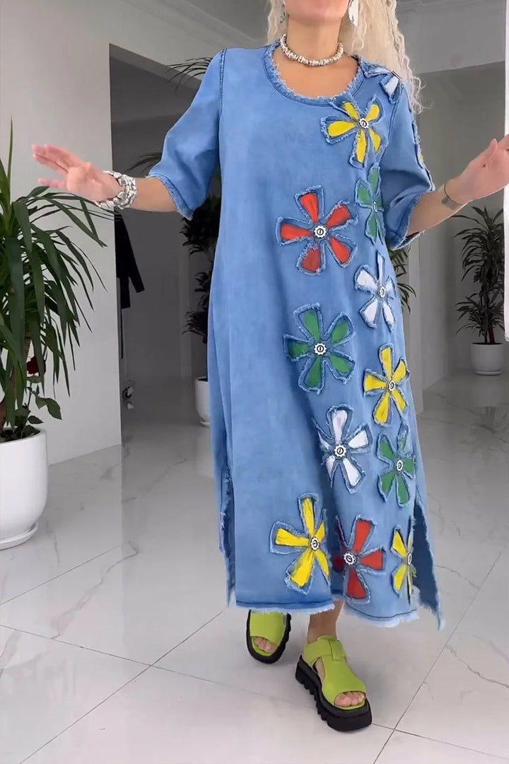 Aveline - Stylish Floral Dress