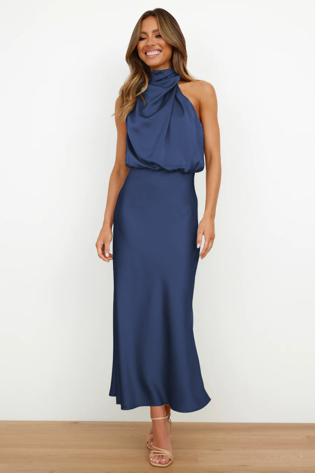 Verona – Long Satin Dress