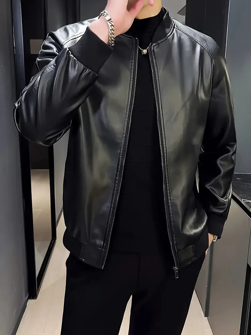 Bryce – Faux Leather Jacket