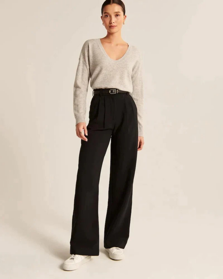 Alexine - Elegant Casual Trousers