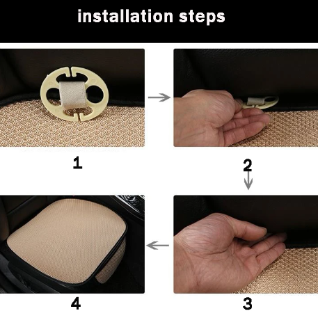 Davriel - Silk Car Seat Cushions