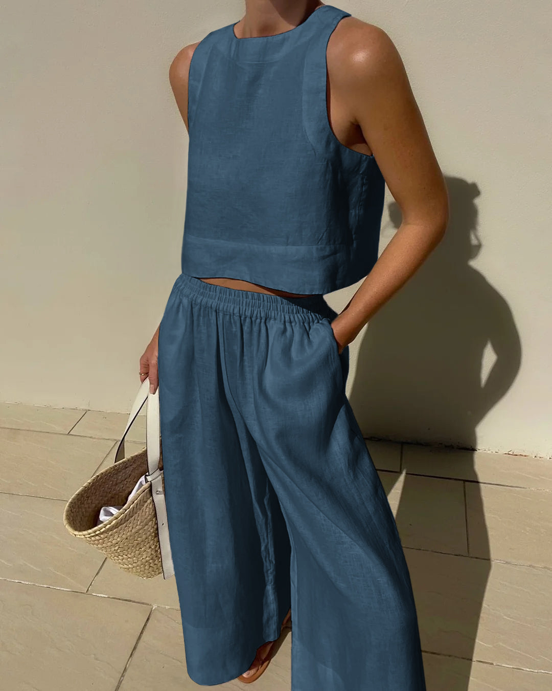 Maika - Elegant Casual Two Piece Set