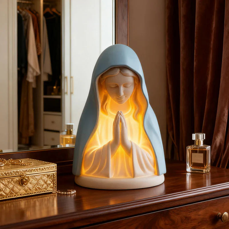 Azmira - Illuminated Prayer Figurine