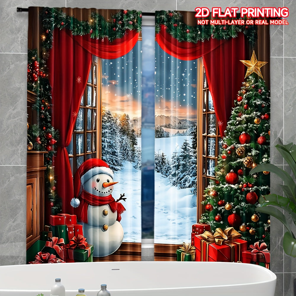 Aurielyn - Christmas Decorative Curtain
