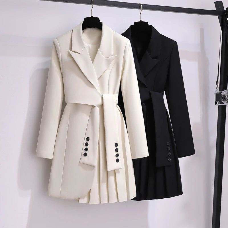 Kaelirae - Elegant Casual Coat Dress