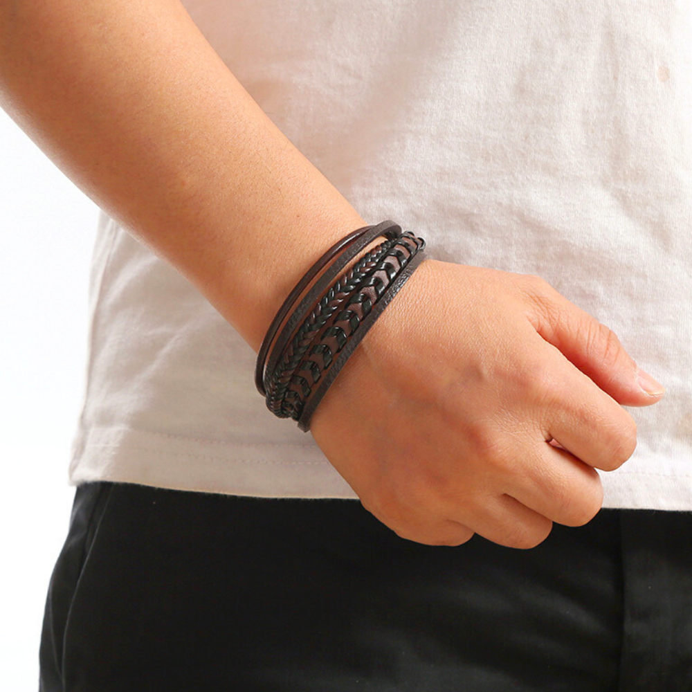 Aeron - Braided Viking Bracelet