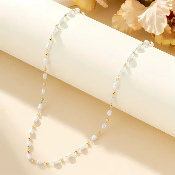 Audra - Pearl Bead Necklace