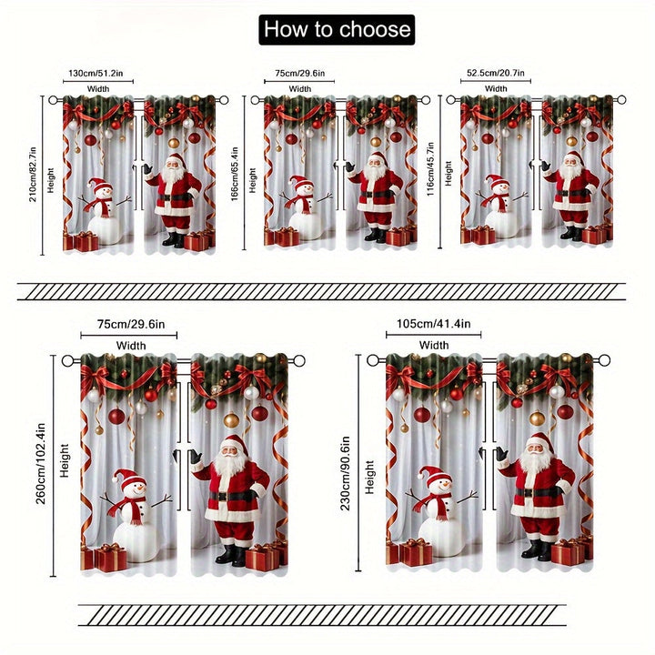 Corisandra - Christmas Decorative Curtain