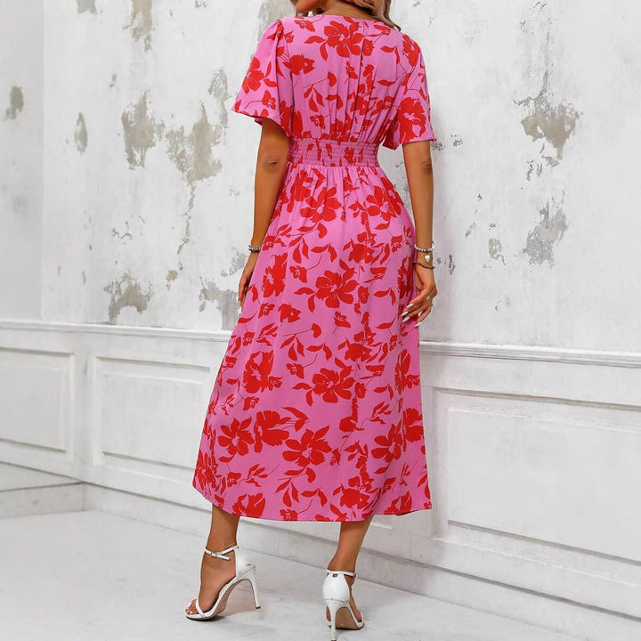 Gisella - Elegant Casual Floral Dress