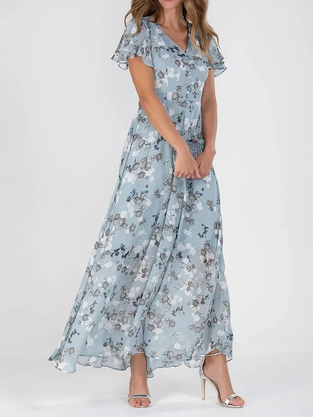 Aleira - Elegant Casual Maxi Dress