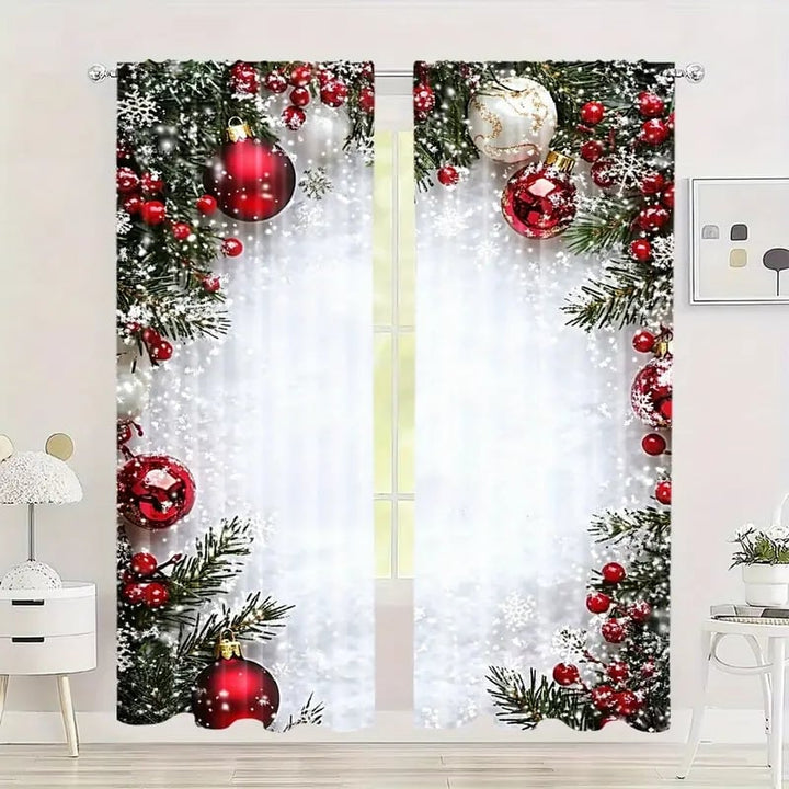 Florisia - Christmas Style Curtains