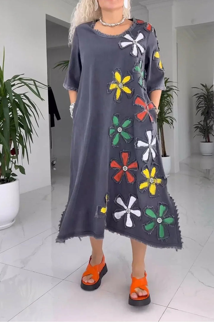 Aveline - Stylish Floral Dress