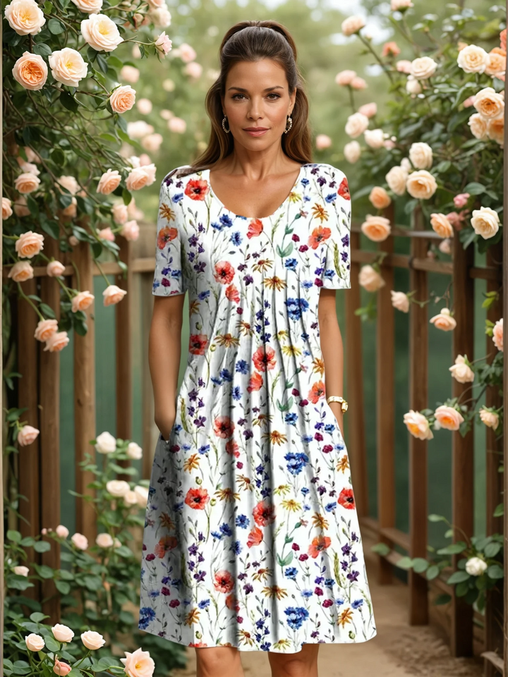 Lirilys - Elegant Floral Dress