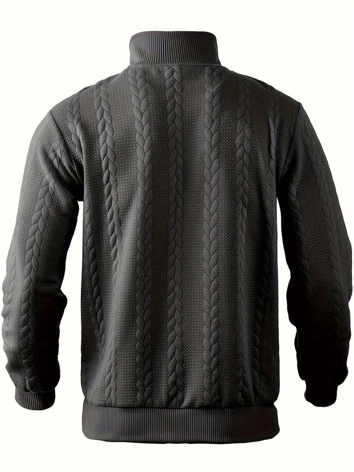 Rafael – Vintage Men's Zip-Up Sweater