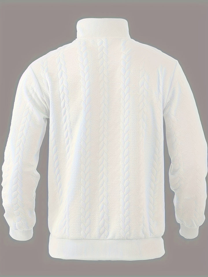 Rafael – Vintage Men's Zip-Up Sweater