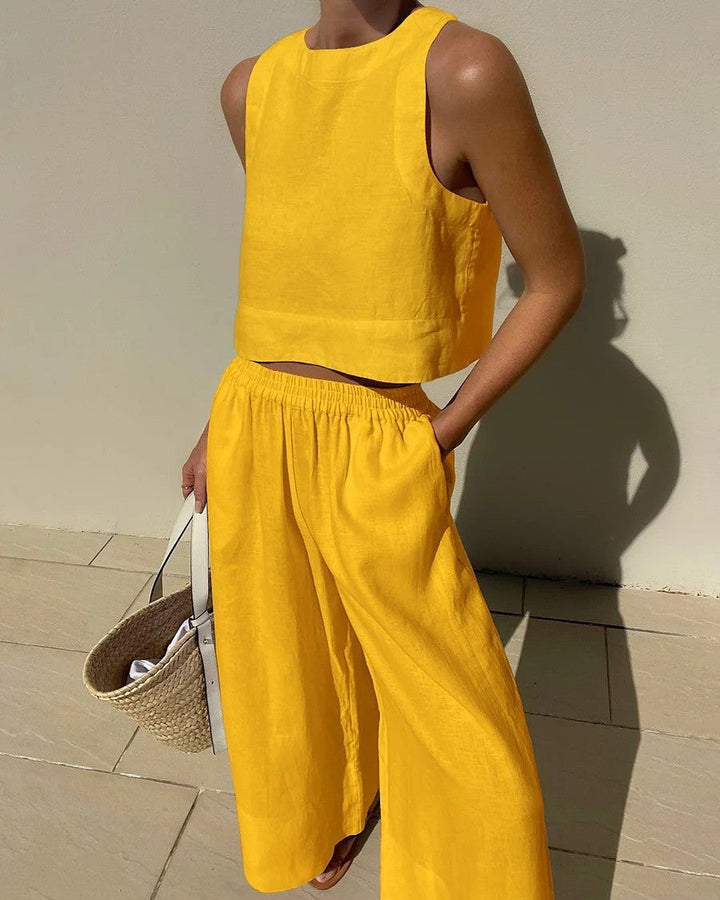 Maika - Elegant Casual Two Piece Set