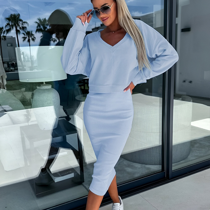 Aubree - Elegant Two Piece Set