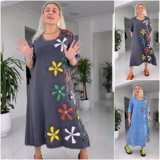 Aveline - Stylish Floral Dress