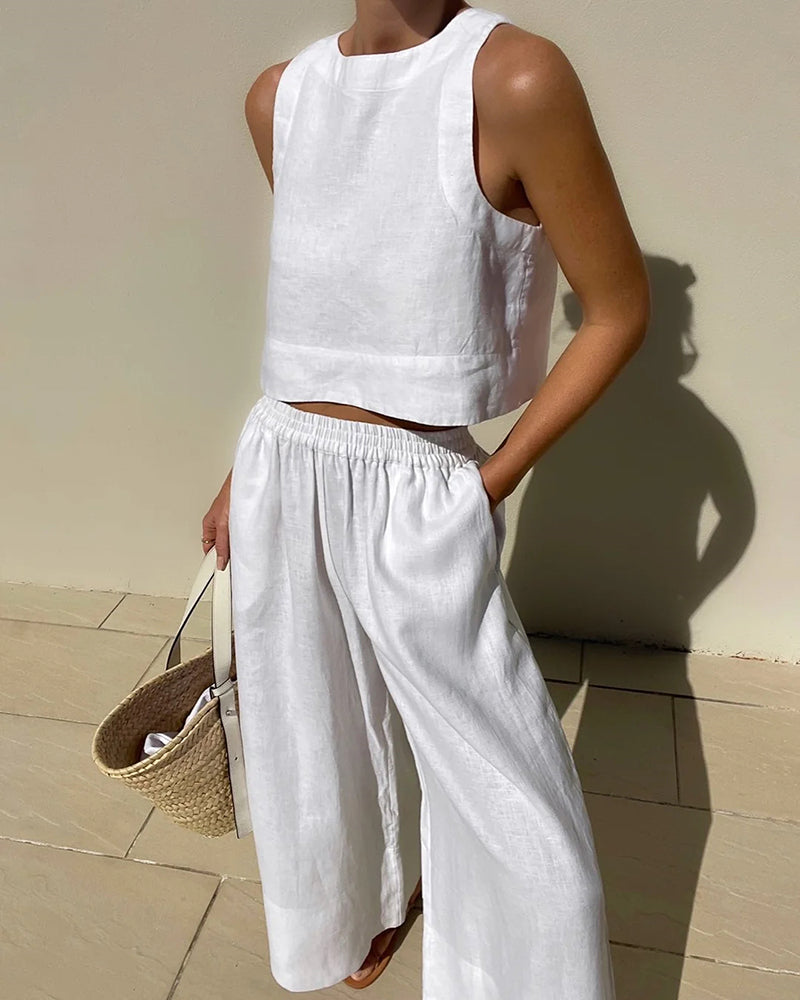 Maika - Elegant Casual Two Piece Set