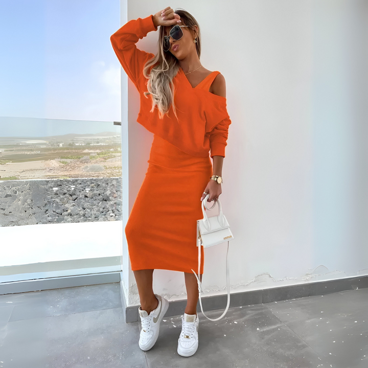 Aubree - Elegant Two Piece Set