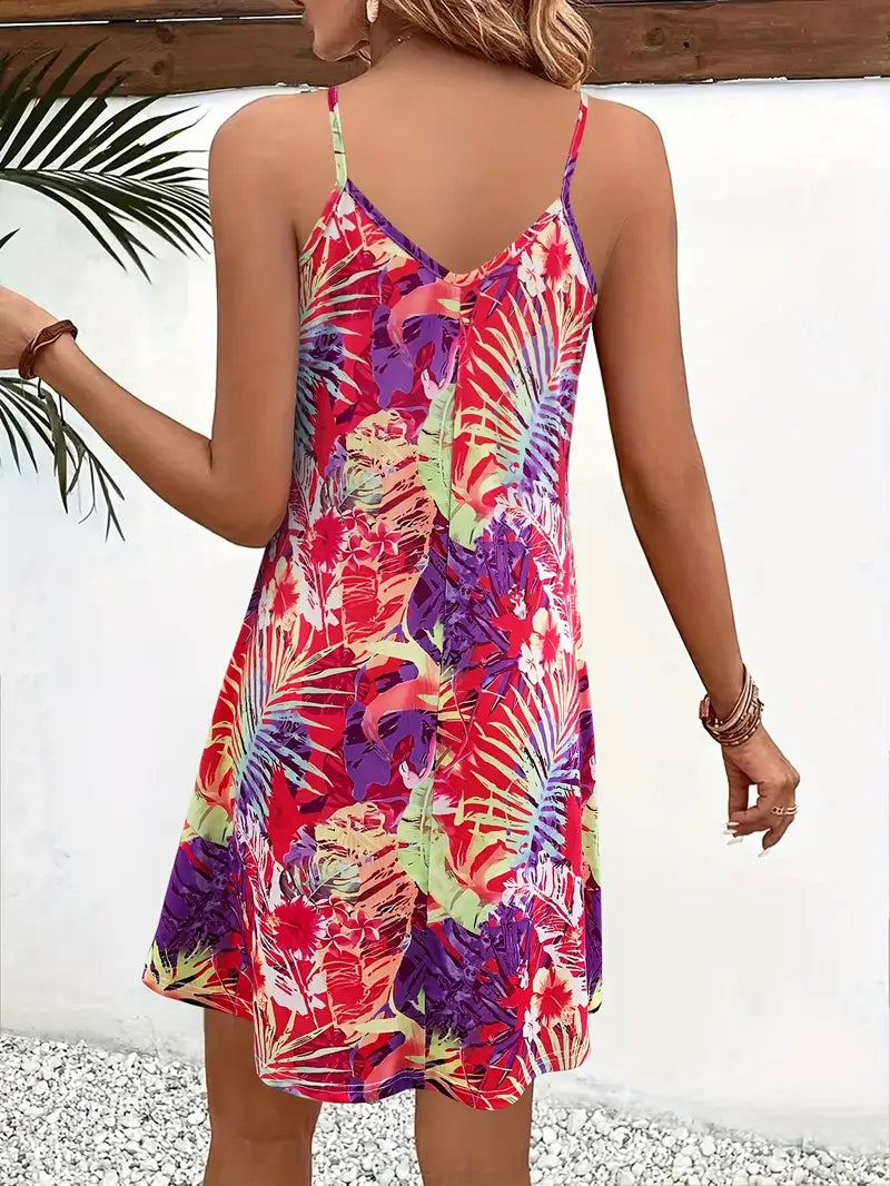 Vida – V-Neck Cami Dress