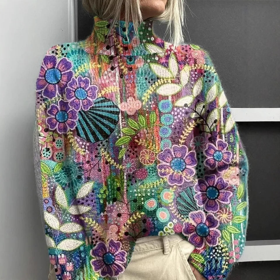 Florenza - Elegant Casual Knit Sweater