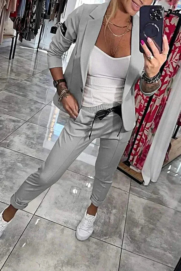 Devora - Elegant Casual Two Piece Set