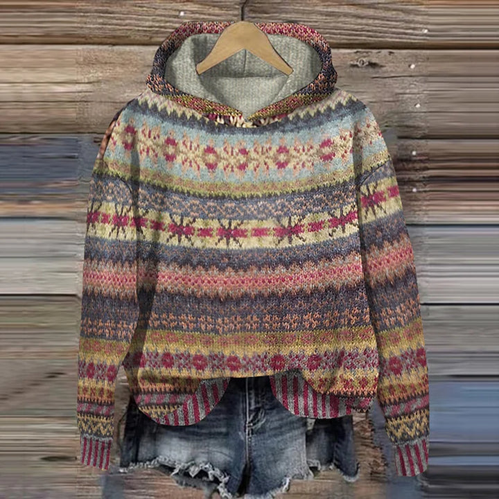 Albina - Stylish Casual Hoodie Sweater