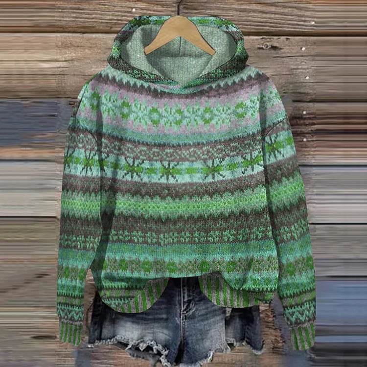 Albina - Stylish Casual Hoodie Sweater