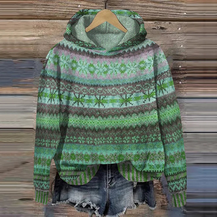 Albina - Stylish Casual Hoodie Sweater