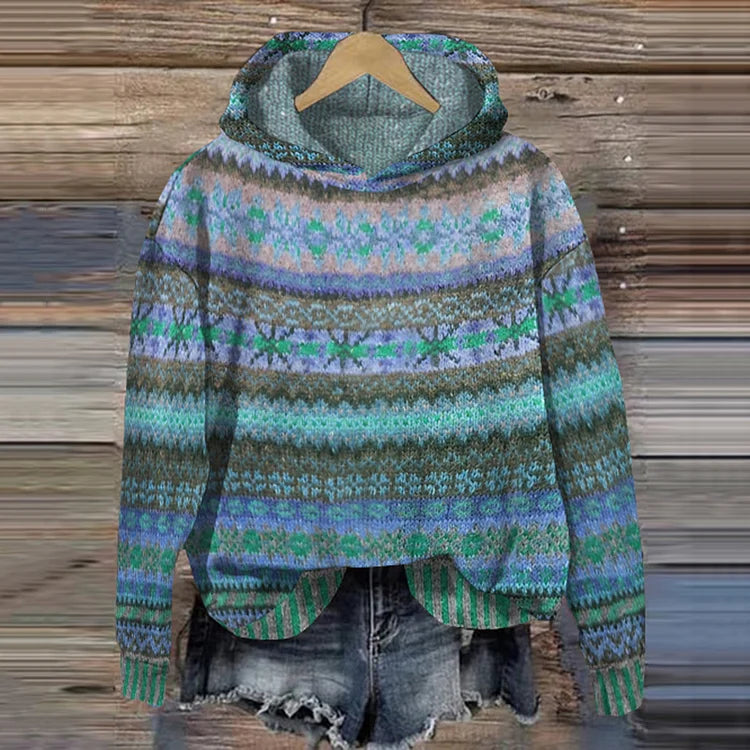 Albina - Stylish Casual Hoodie Sweater