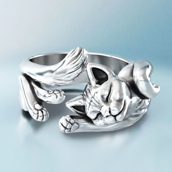 Laurissa - Adjustable Cat Ring