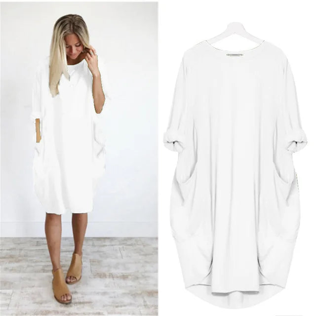 Bianca - Comfortable loose-fitting dress