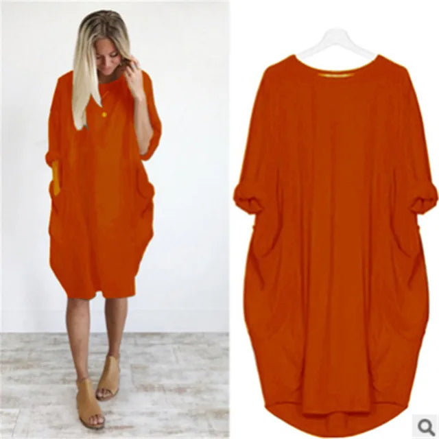 Bianca - Comfortable loose-fitting dress