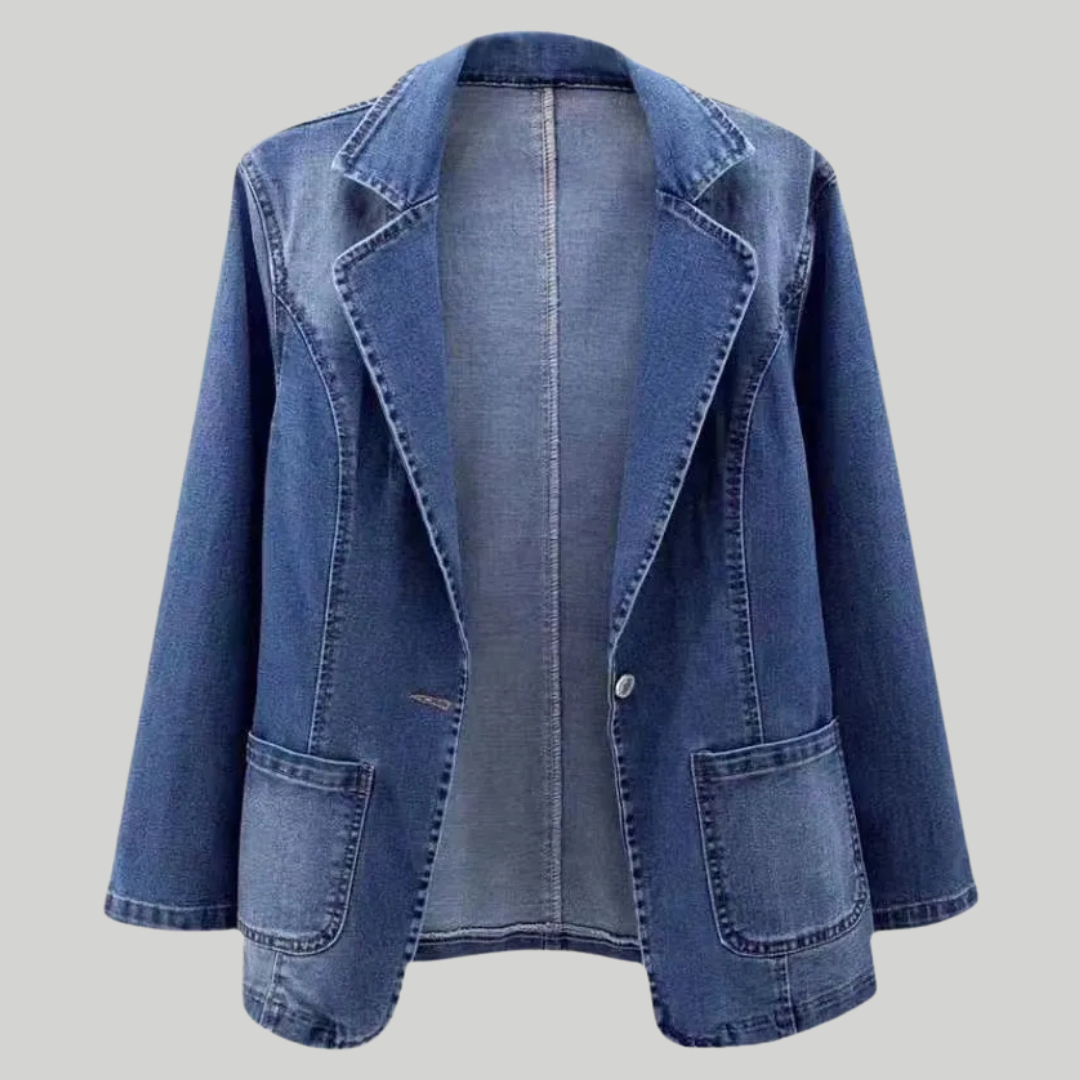 Zara – Elegant Denim Trench Coat