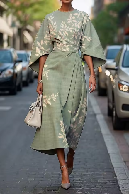Donatella - Elegant Floral Dress