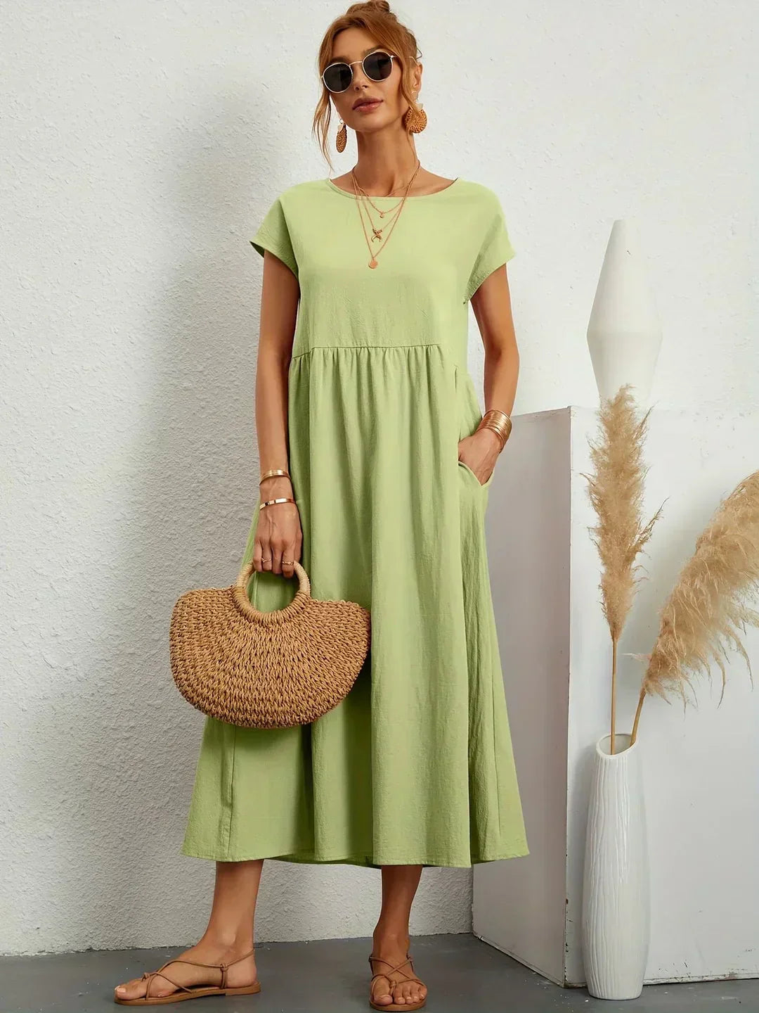 Therese - Summer Dress With Pockets