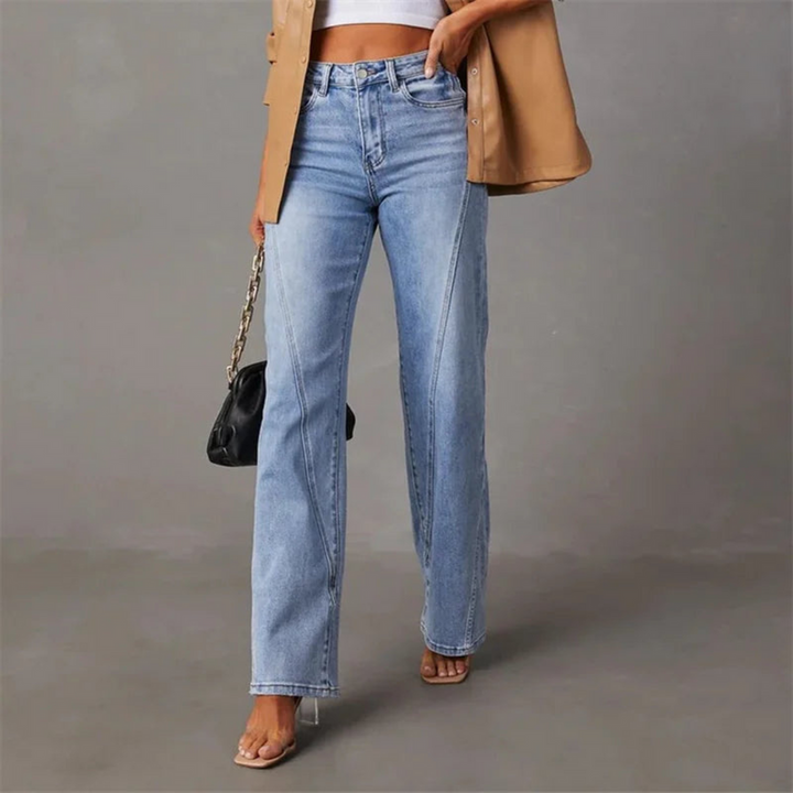 Novella – High-Waisted Wide Jeans