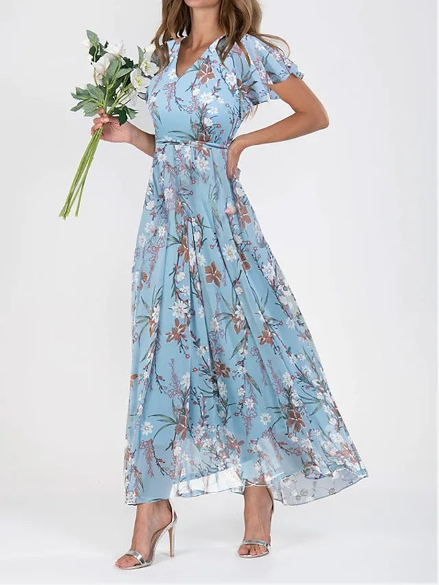Aleira - Elegant Casual Maxi Dress