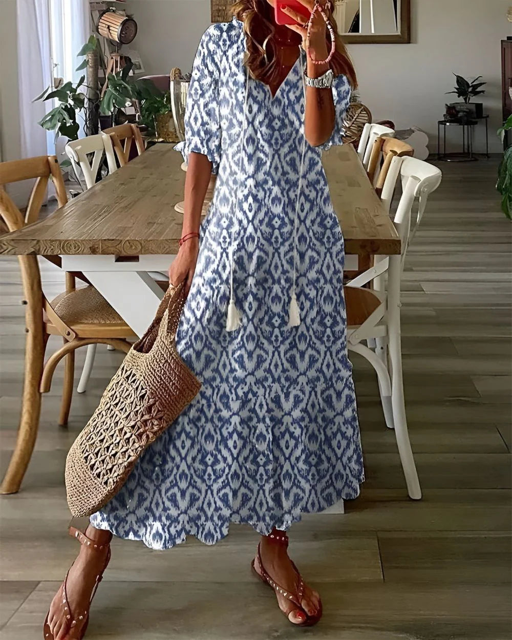 Viana - Stylish Casual Boho Dress