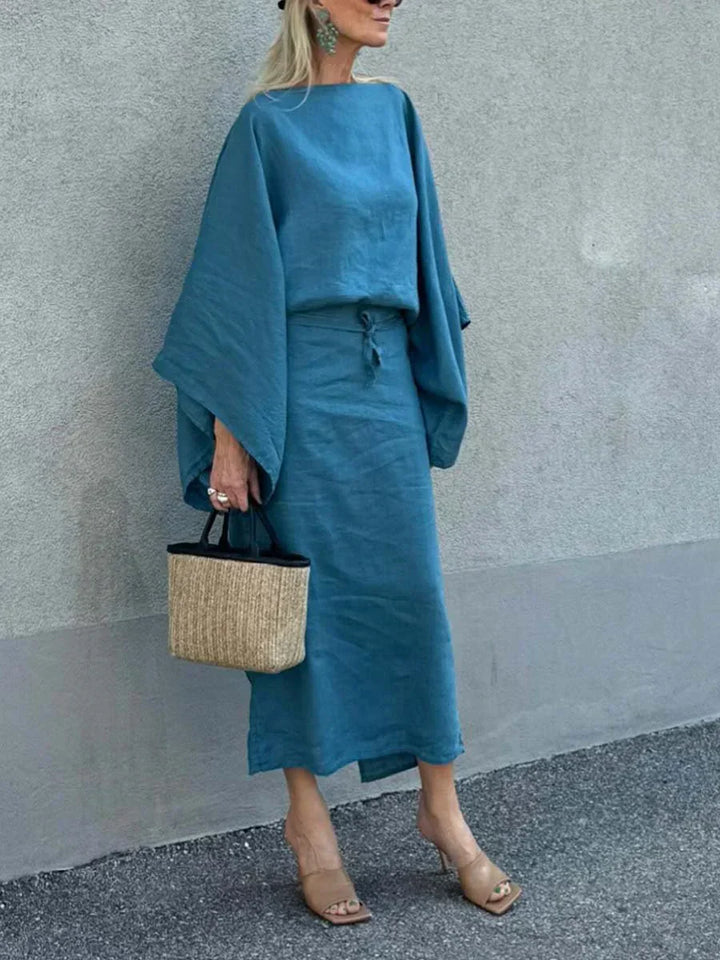 Nira - Stylish Casual Kimono Dress