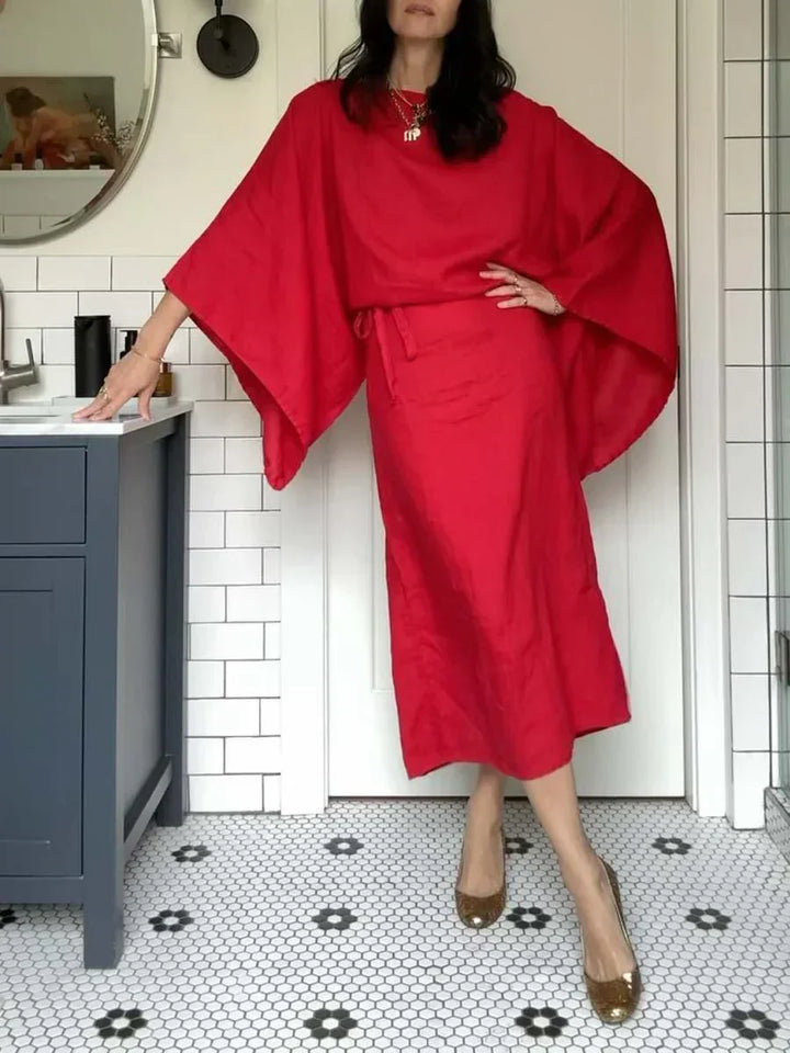 Nira - Stylish Casual Kimono Dress