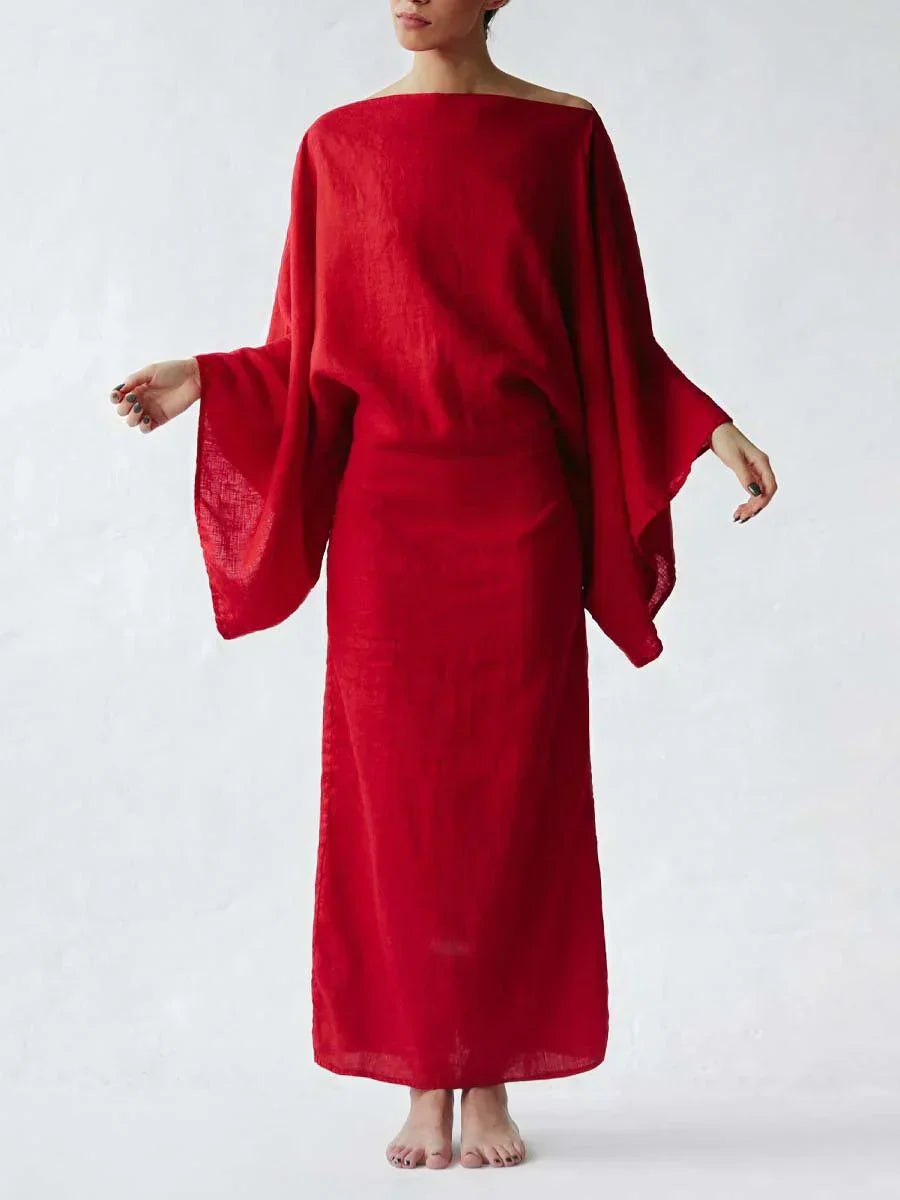 Nira - Stylish Casual Kimono Dress