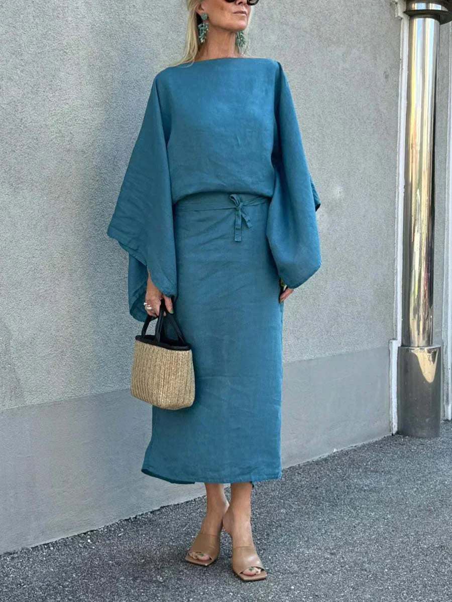 Nira - Stylish Casual Kimono Dress