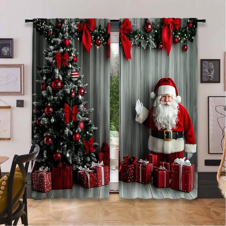 Anirae - Christmas Decorative Curtain