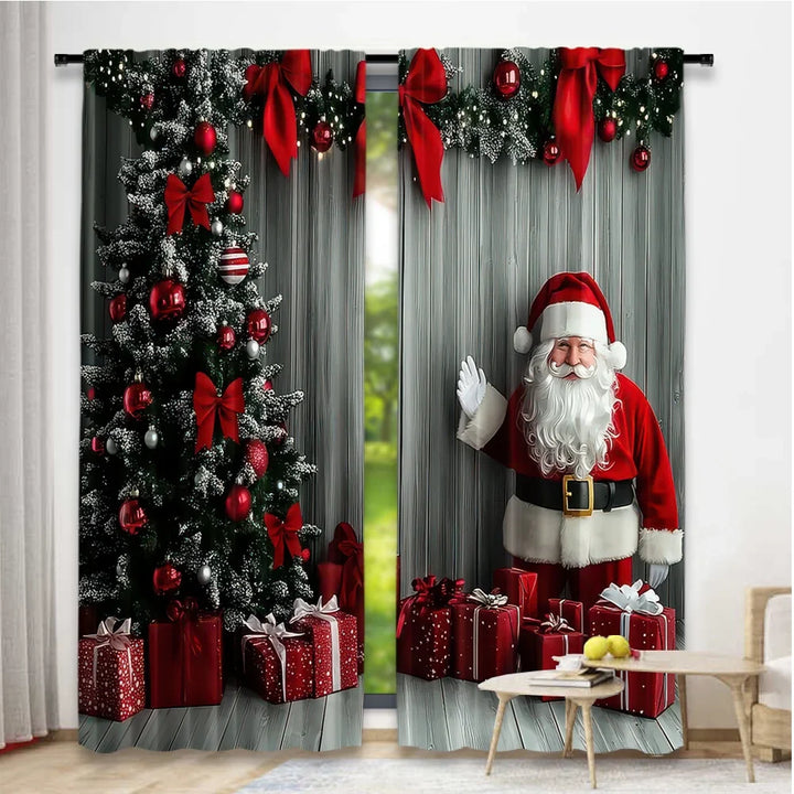 Anirae - Christmas Decorative Curtain